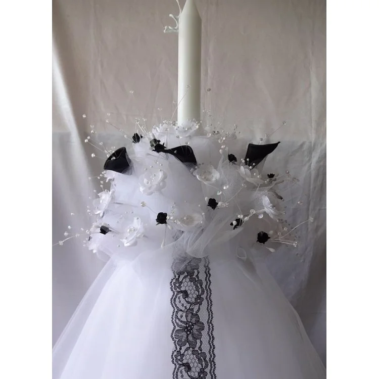 Astonishing Silk Calla Lilies Wedding Candles ~ Lambathes - Image 2