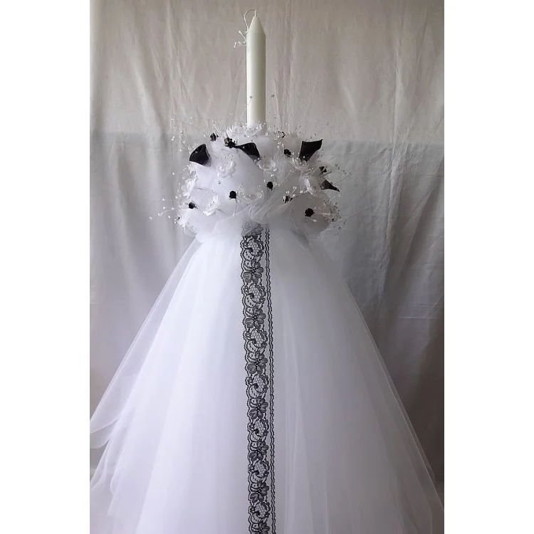 Astonishing Silk Calla Lilies Wedding Candles ~ Lambathes - Image 3