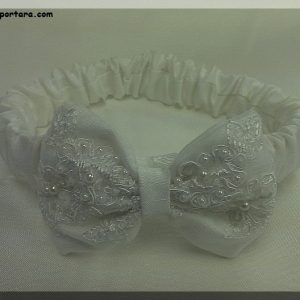 Antonetta Special Occasion White Headband