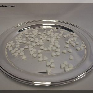 Wedding Tray with Simple Lines Border