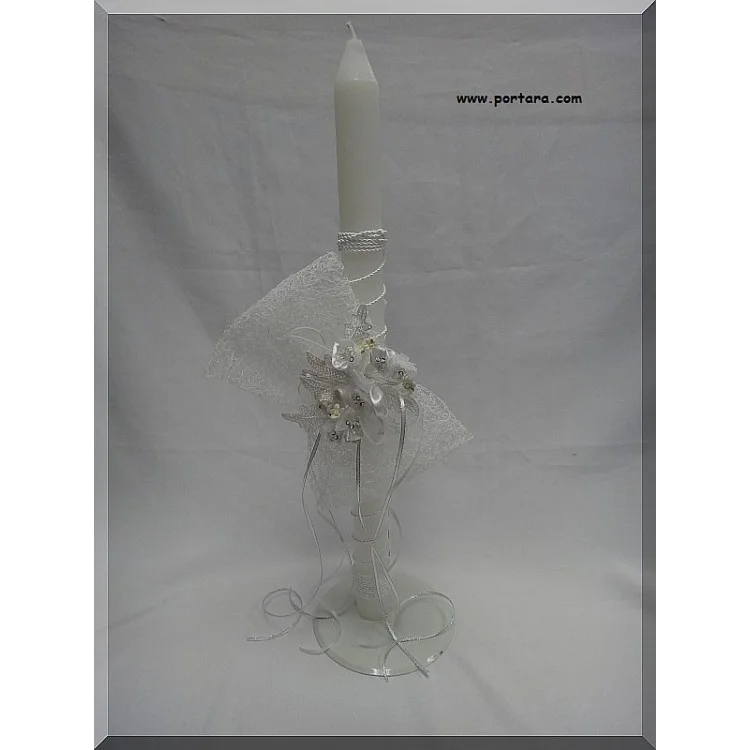 Adorable Wedding Candles ~ Lambathes - Image 2
