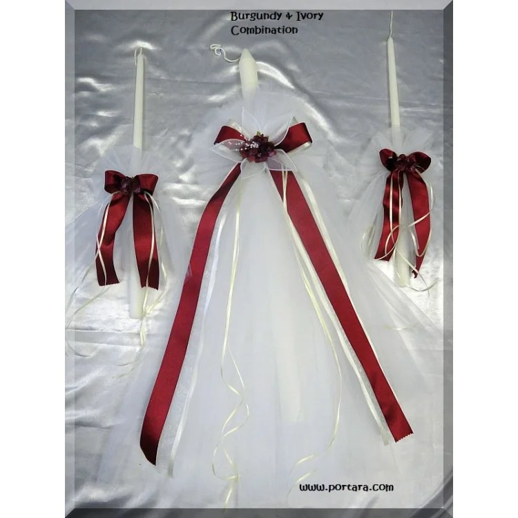 Simple Beauty Wedding Candles ~ Lambathes - Image 6