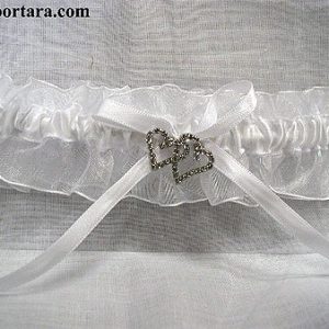 Intertwined Hearts Garter