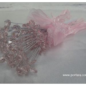 Light Pink Crystal Sparkling Bouquet