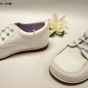 Adorable Boys White Leather Shoes