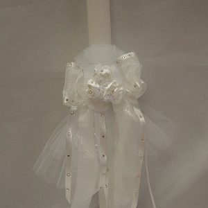Amazing Wedding Candle Set with Swarovski Crystals AB ~ Lambades #1