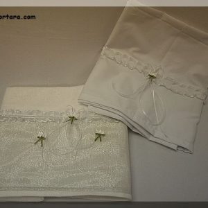 Silver Beauty Christening Baptism Set ~ Unisex Lathopana