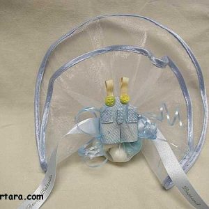 Baby Boy Outfit Baptism Favor Idea