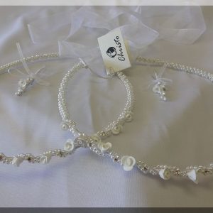 Everlasting Love Wedding Crowns ~ One -of-a-Kind Stefana