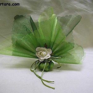 Pure Organza Green Bomboniere Favor Idea