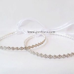 Spectacular Silver and Swarovski Crystals Wedding Crowns