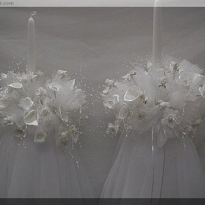 Astonishing Silk Calla Lilies Wedding Candles ~ Lambathes