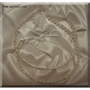Pearls and Silver with Swarovski Crystals Wedding Crowns ~ Stephana